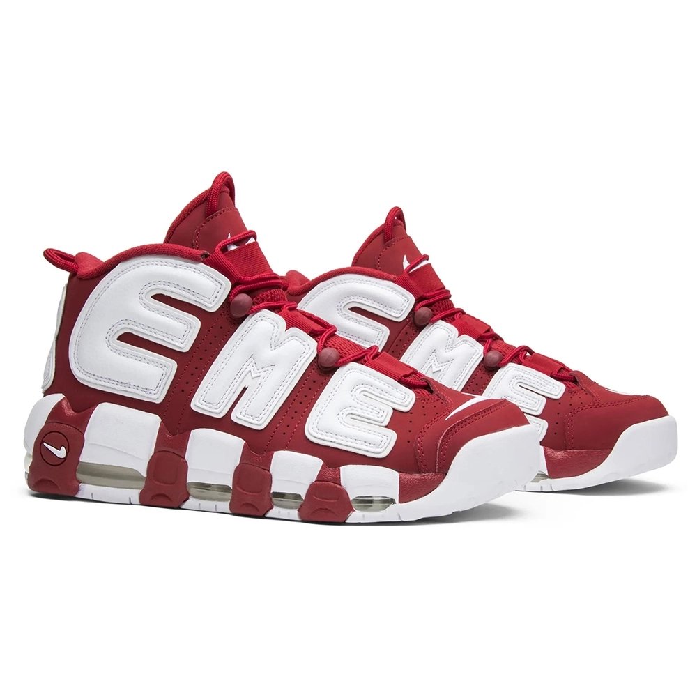 Supreme x Air More Uptempo Red,NIKE AIR MORE UPTEMPO