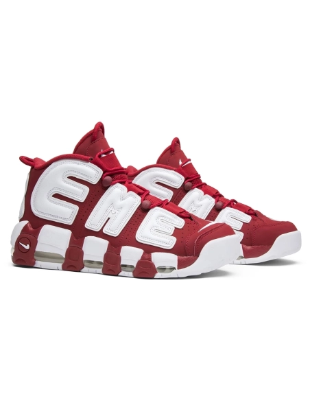 Supreme x Air More Uptempo Red,NIKE AIR MORE UPTEMPO