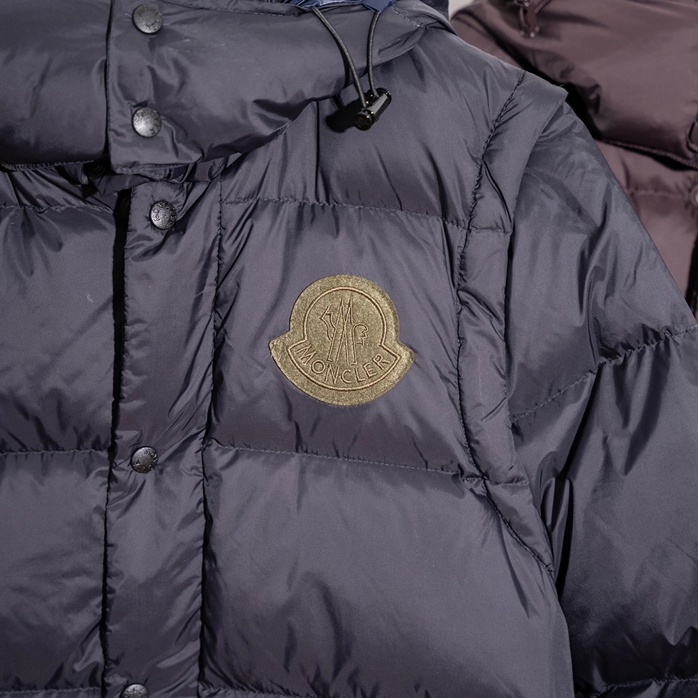 Moncler Cyclone 2-in-1 Hooded Short Down Jacket,Moncler