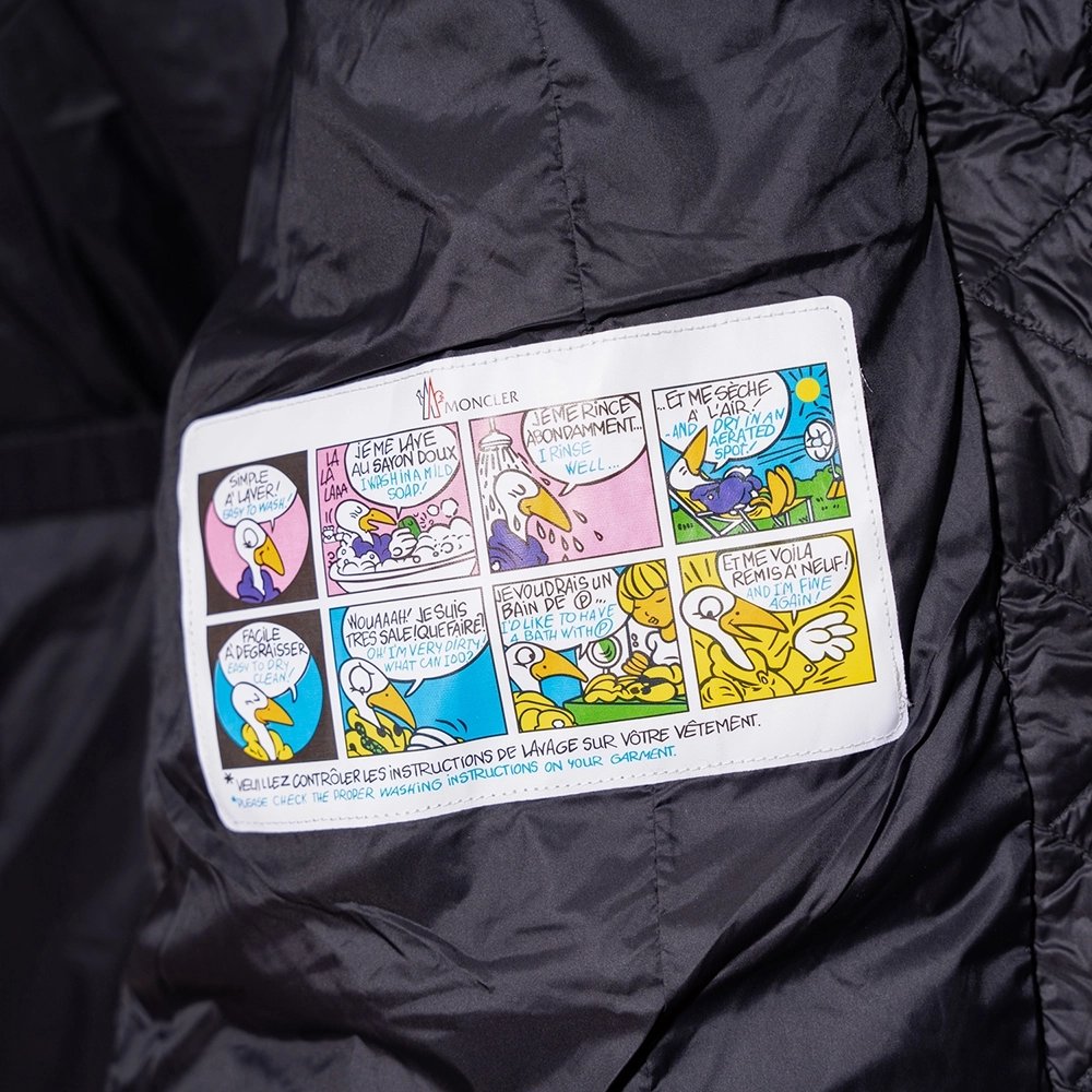 Moncler Boed hooded lambswool trim short down jacket,Moncler