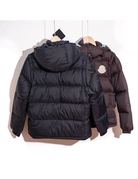 Moncler Cyclone 2-in-1 Hooded Short Down Jacket,Moncler