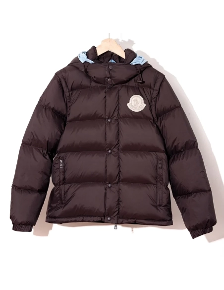Moncler Cyclone 2-in-1 Hooded Short Down Jacket,Moncler