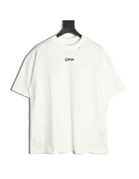 Off White religious print short sleeves,Off White