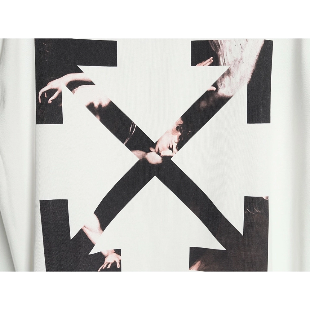 Off White Religious Angel Wings,Off White