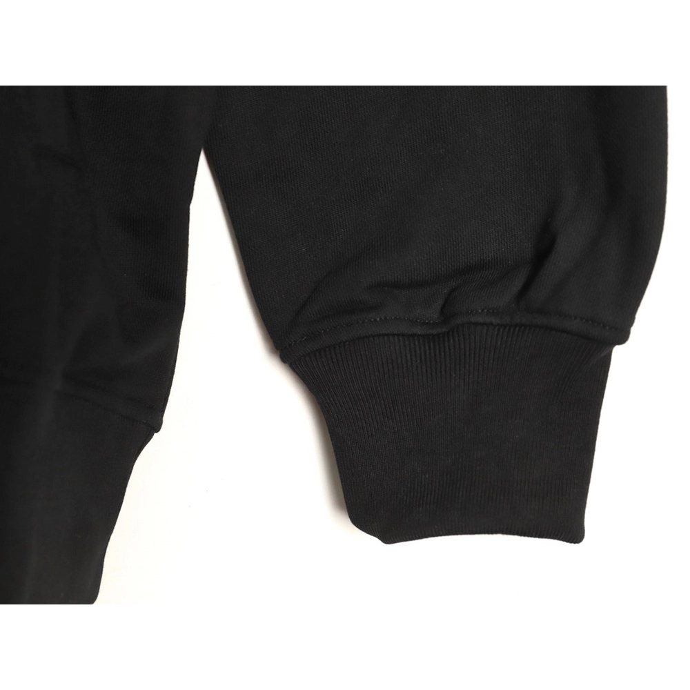 Prada faux pocket triangle iron logo hooded sweatshirt,Prada