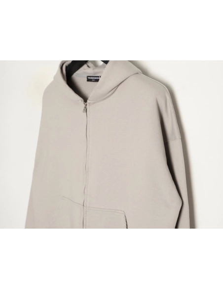 Balenciaga reverse letter embroidered hole double zipper jacket,Balenciaga