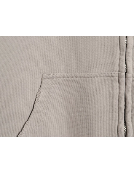 Balenciaga reverse letter embroidered hole double zipper jacket,Balenciaga