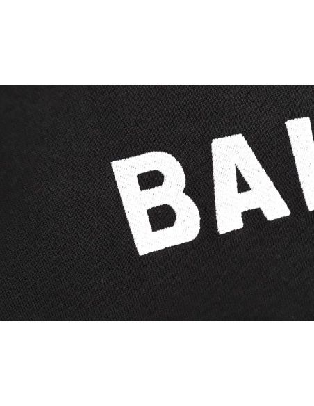 Balenciaga embroidered lettering crew neck sweatshirt TSK1,Balenciaga