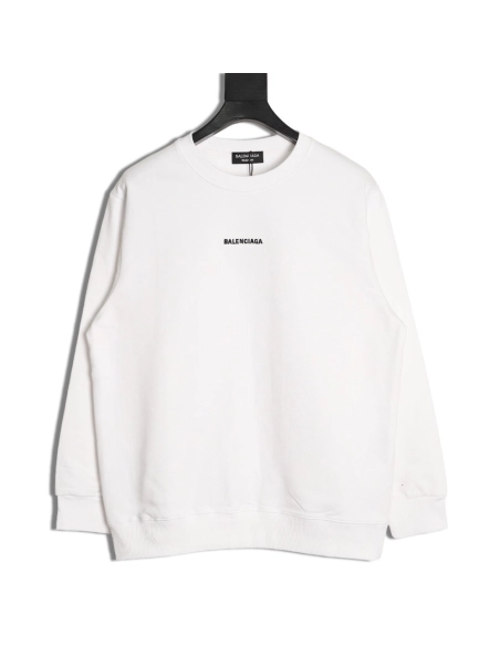 Balenciaga embroidered lettering crew neck sweatshirt,Balenciaga
