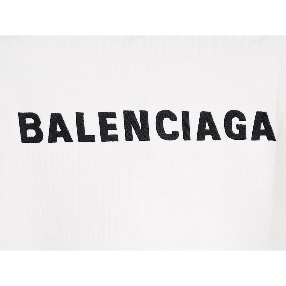 Balenciaga embroidered lettering crew neck sweatshirt,Balenciaga