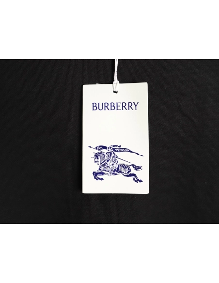 Burberry Check Patch Lettering Embroidered Crew Neck Sweatshirt TSK1,Burberry