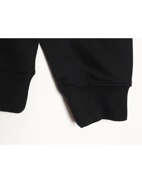 Louis Vuitton graffiti hand-painted pumpkin crewneck sweatshirt TSK1,Louis Vuitton