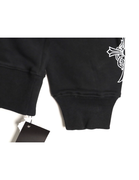 Chrome Hearts classic logo print crewneck sweatshirt TSK1,Chrome Hearts