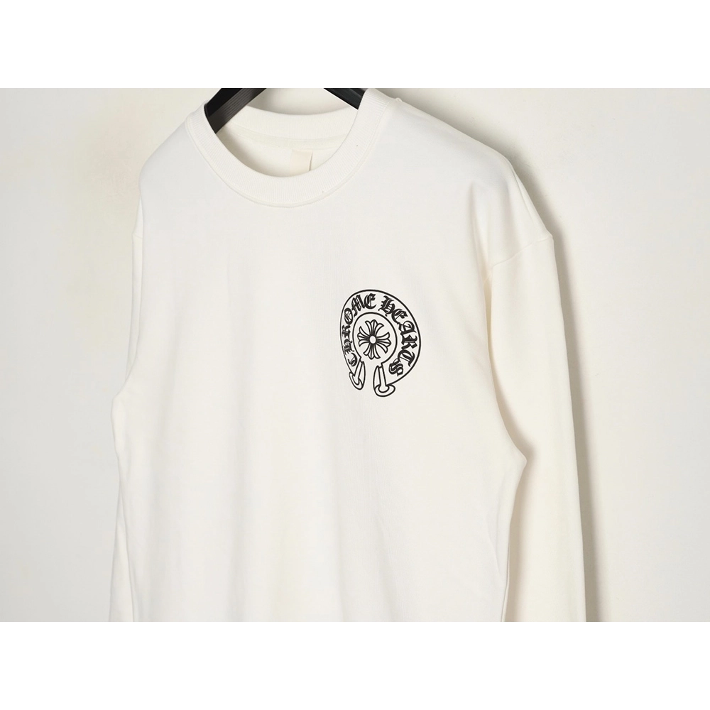 Chrome Hearts classic logo print crewneck sweatshirt,Chrome Hearts