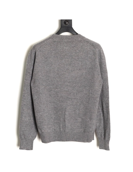 Burberry Warhorse embroidered crew neck knitted sweater,Burberry