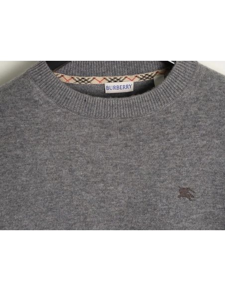 Burberry Warhorse embroidered crew neck knitted sweater,Burberry