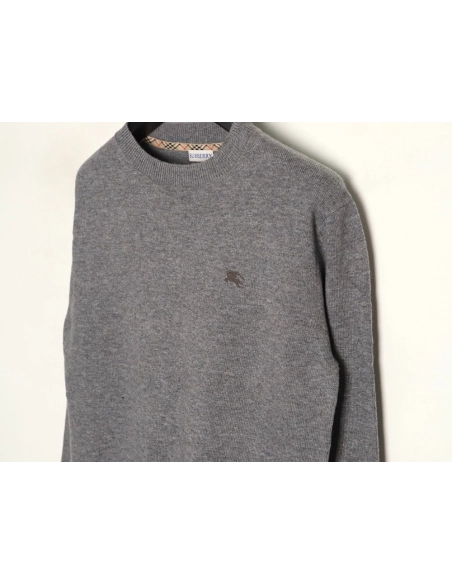Burberry Warhorse embroidered crew neck knitted sweater,Burberry