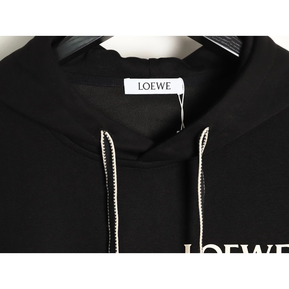 Loewe hooded sweatshirt with towelling appliqu¨¦ logo TSK1,Loewe