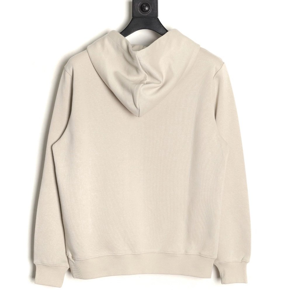 Loewe hooded sweatshirt with towelling appliqu¨¦ logo,Loewe