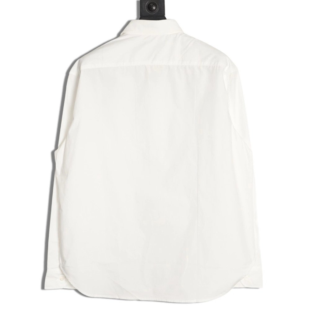 Loewe Anagram pocket embroidered shirt,Loewe