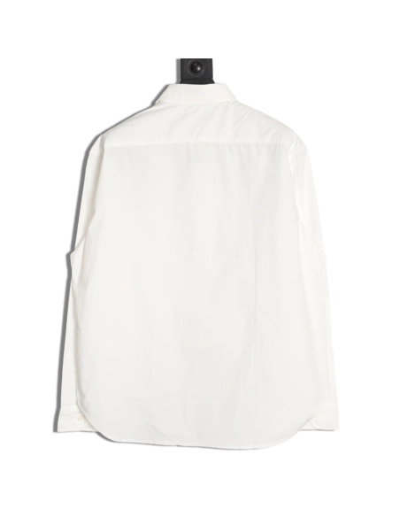 Loewe Anagram pocket embroidered shirt,Loewe