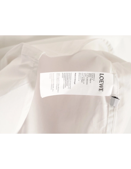 Loewe Anagram pocket embroidered shirt,Loewe