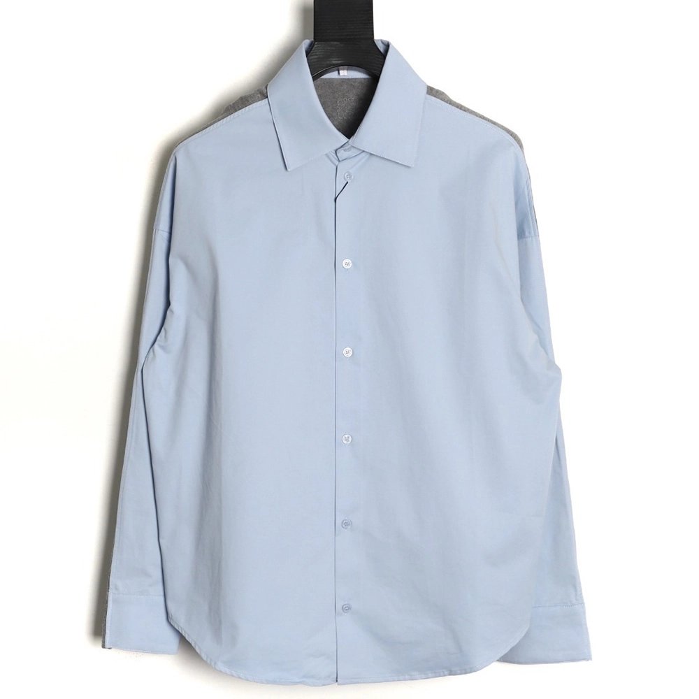 Loewe sweater patchwork knitted long-sleeved shirt TSK1,Loewe