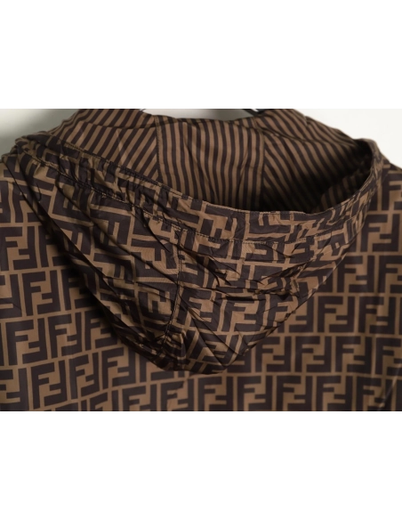 Fendi FF monogram double-sided jacket,Fendi