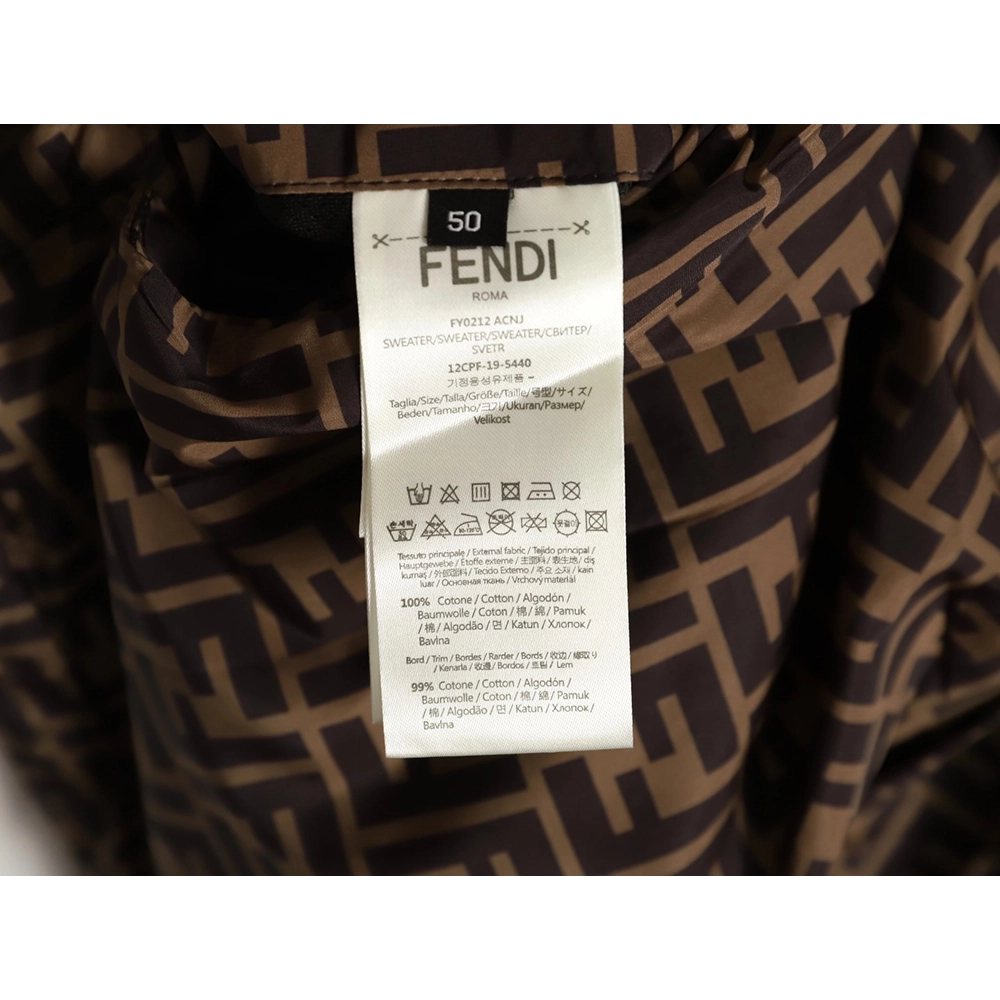 Fendi FF monogram double-sided jacket,Fendi