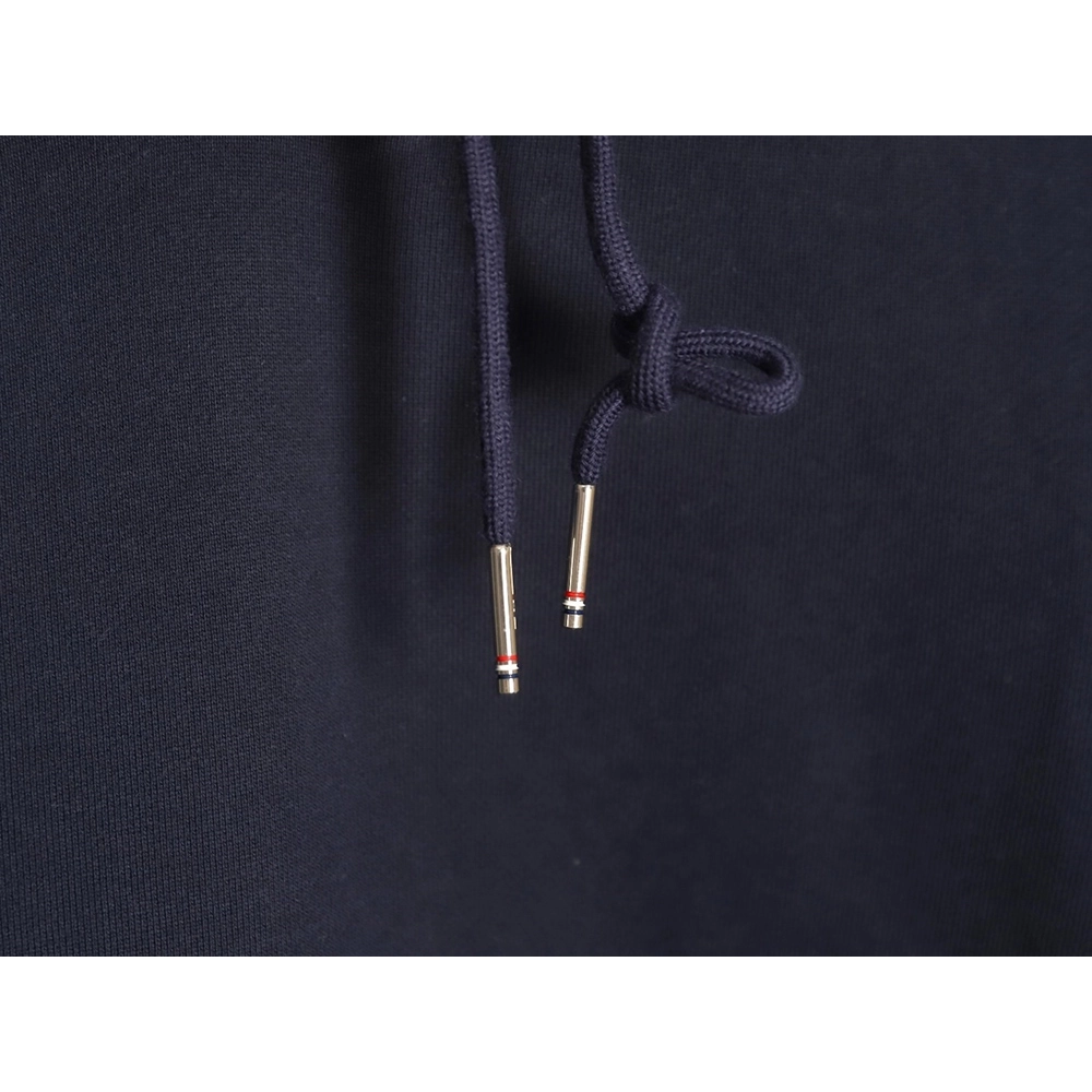 Thom Browne classic yarn-dyed four-bar hooded sweatshirt TSK1,Thom Browne