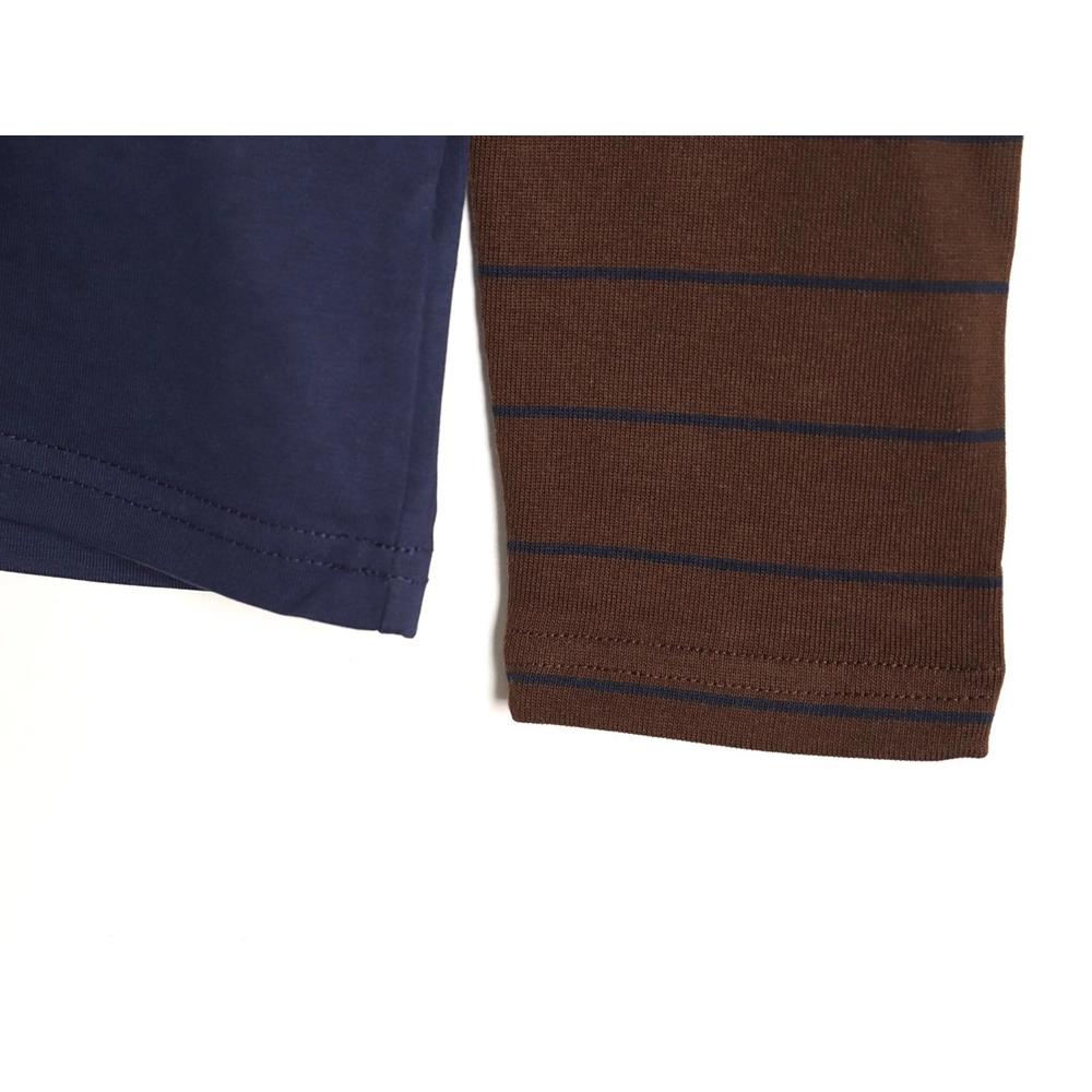 Miu Miu fake two-piece striped long-sleeved T-shirt,Miu Miu