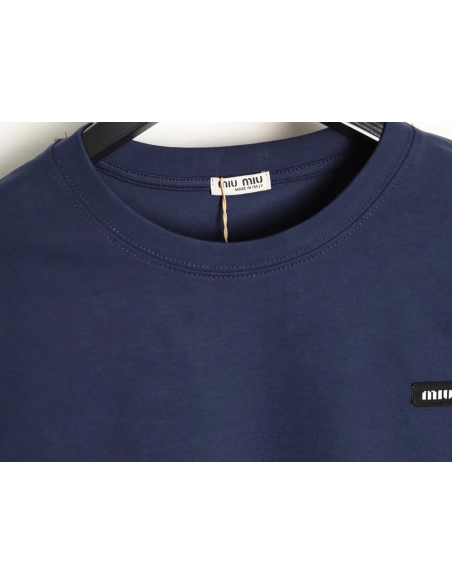 Miu Miu fake two-piece striped long-sleeved T-shirt,Miu Miu