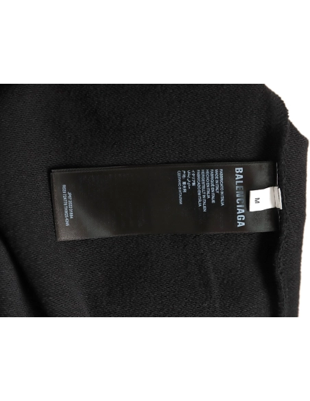 Balenciaga washed letter print crew neck sweatshirt,Balenciaga