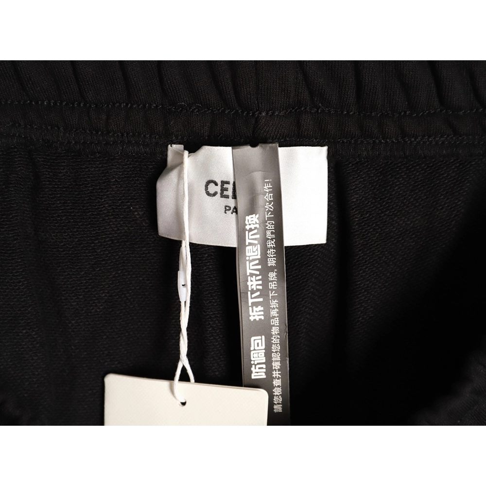 Celine letter print sports casual pants,Celine