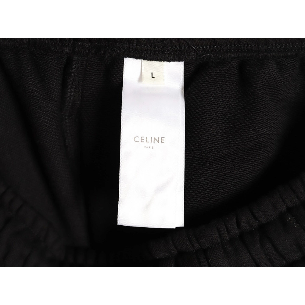Celine letter print sports casual pants,Celine