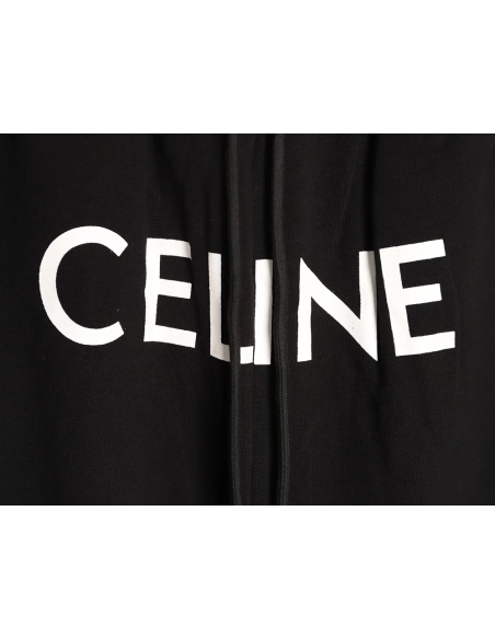 Celine letter print sports casual pants,Celine