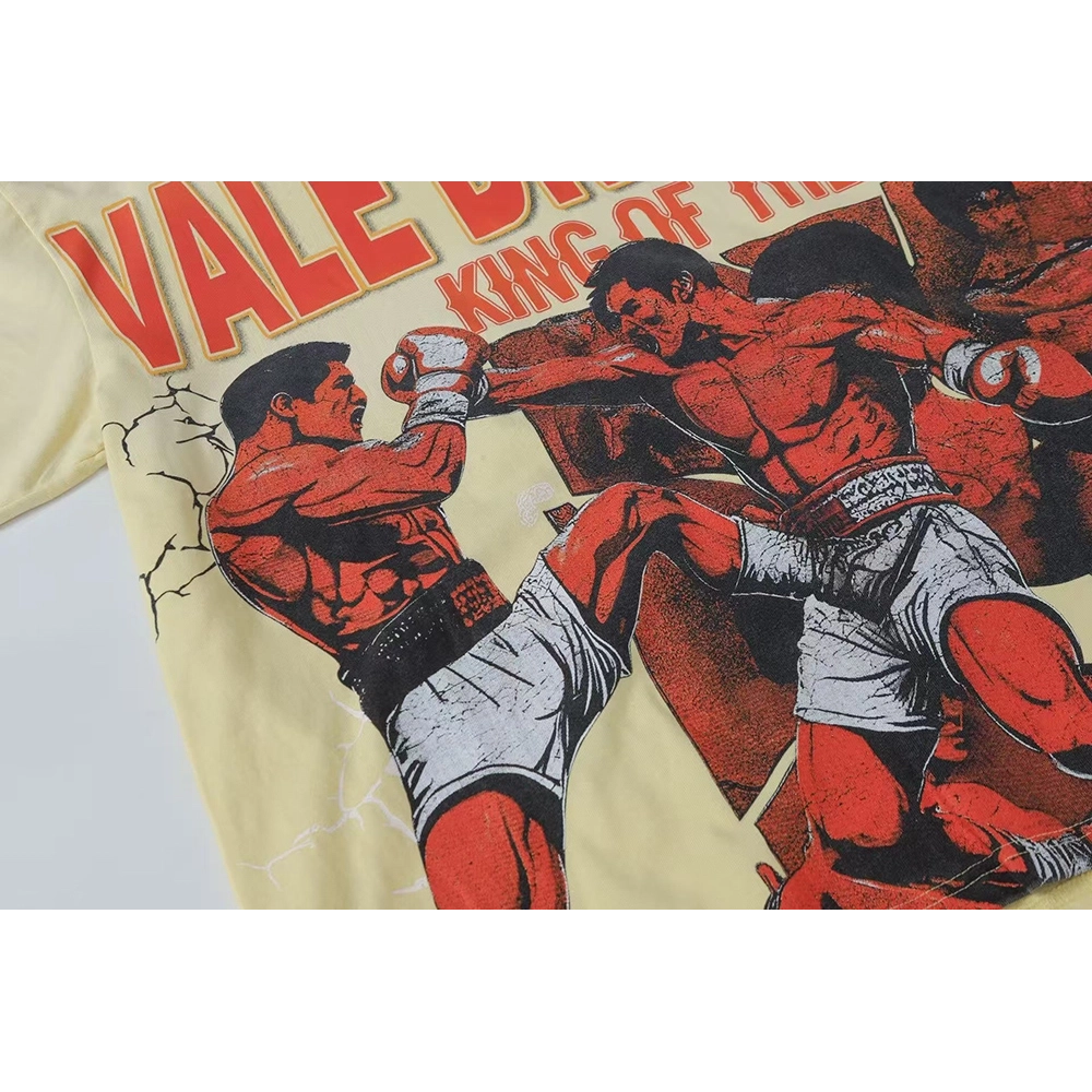 Vale Forever Sun Shattered Fist Tee Yellow