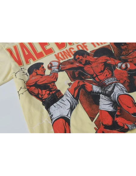 Vale Forever Sun Shattered Fist Tee Yellow