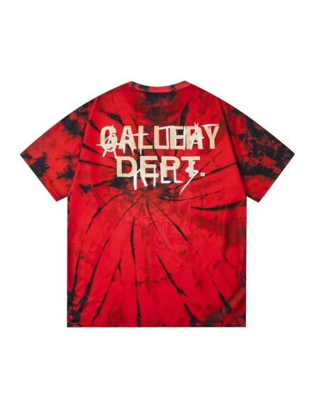 Gallery Dept. Exploited Tee Red/Tie Dye