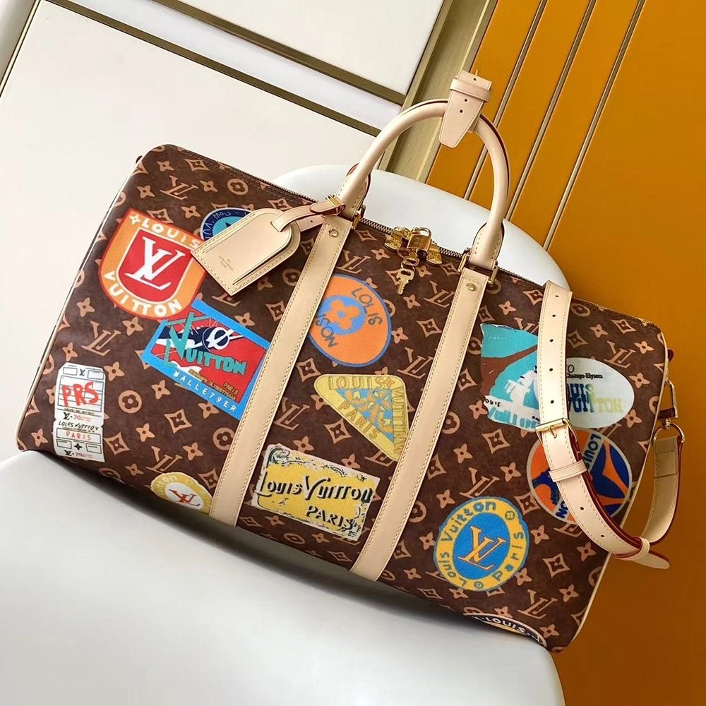Louis Vuitton Keepall Bandouli¨¨re 50 Travel Bags M15042 50X29X23cm