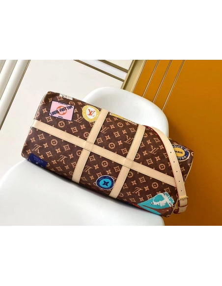Louis Vuitton Keepall Bandouli¨¨re 50 Travel Bags M15042 50X29X23cm