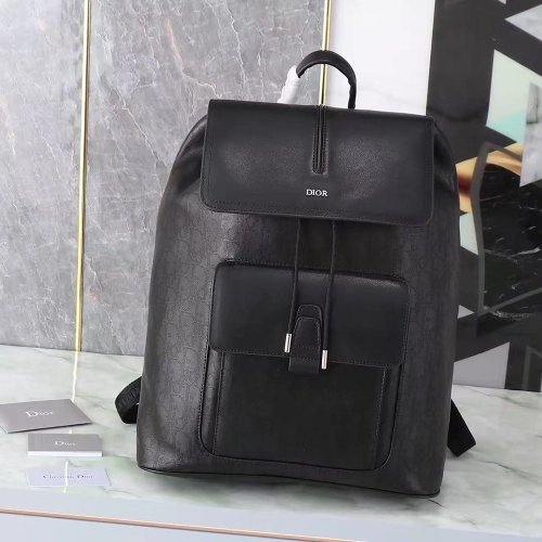 Dior Motion Black Backpack 1MOBA06 41.5X28.5X15cm