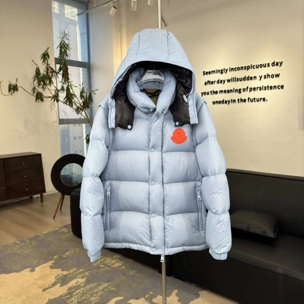 2025 new Moncler Cyclone Down Jacket Sky Blue