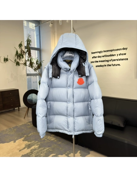 2025 new Moncler Cyclone Down Jacket Sky Blue