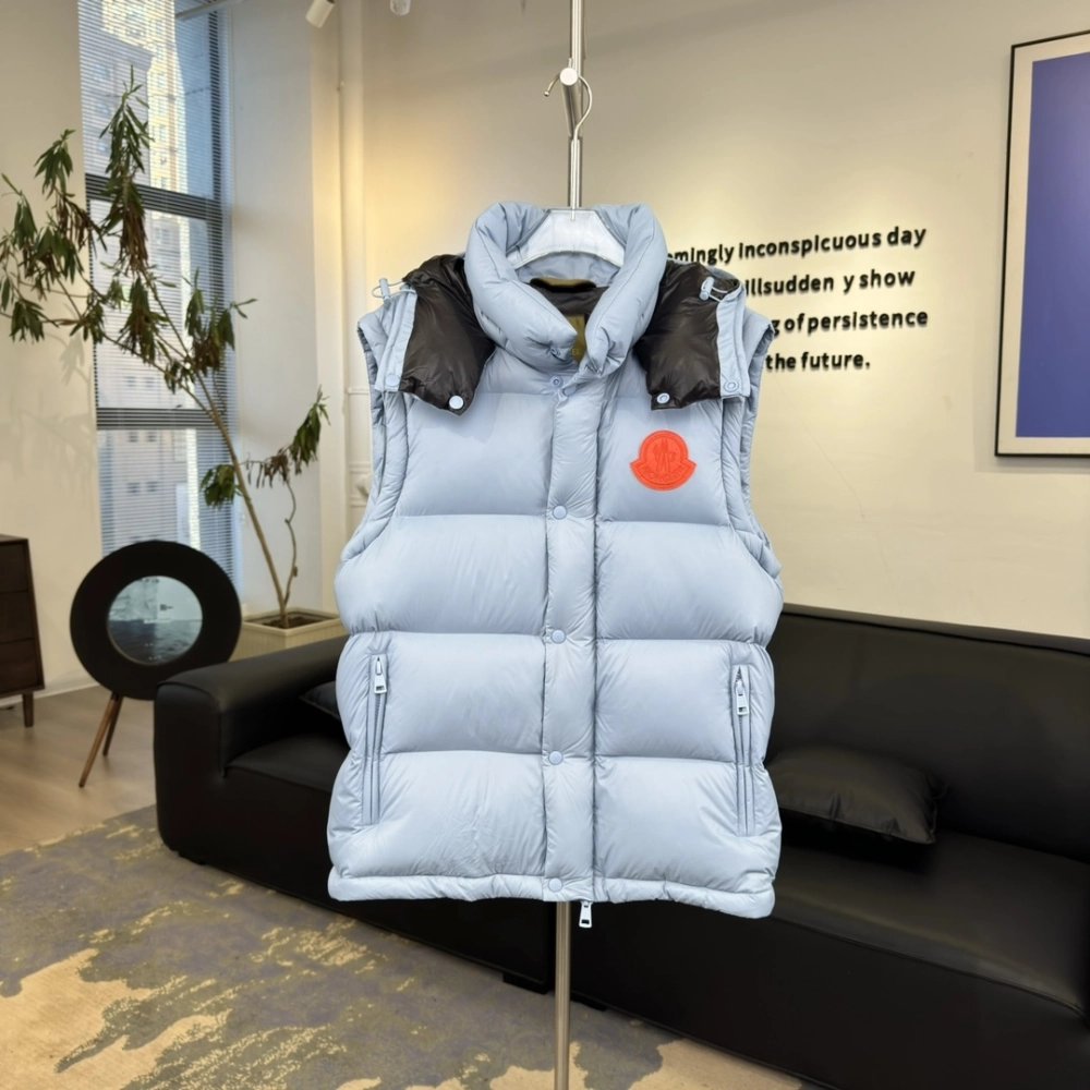 2025 new Moncler Cyclone Down Jacket Sky Blue