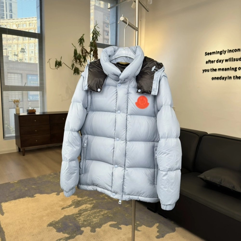2025 new Moncler Cyclone Down Jacket Sky Blue