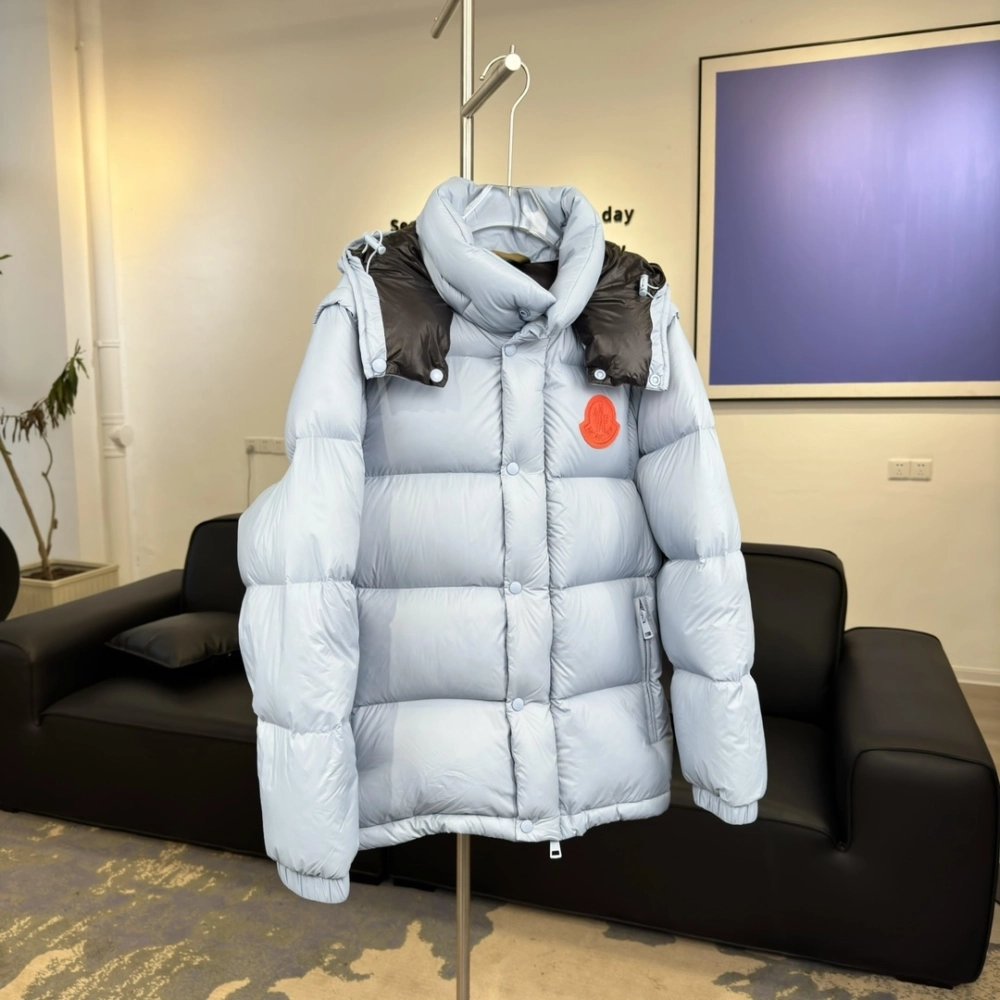 2025 new Moncler Cyclone Down Jacket Sky Blue