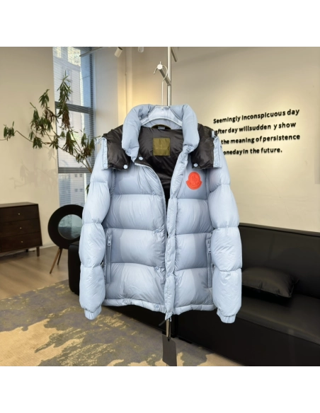 2025 new Moncler Cyclone Down Jacket Sky Blue