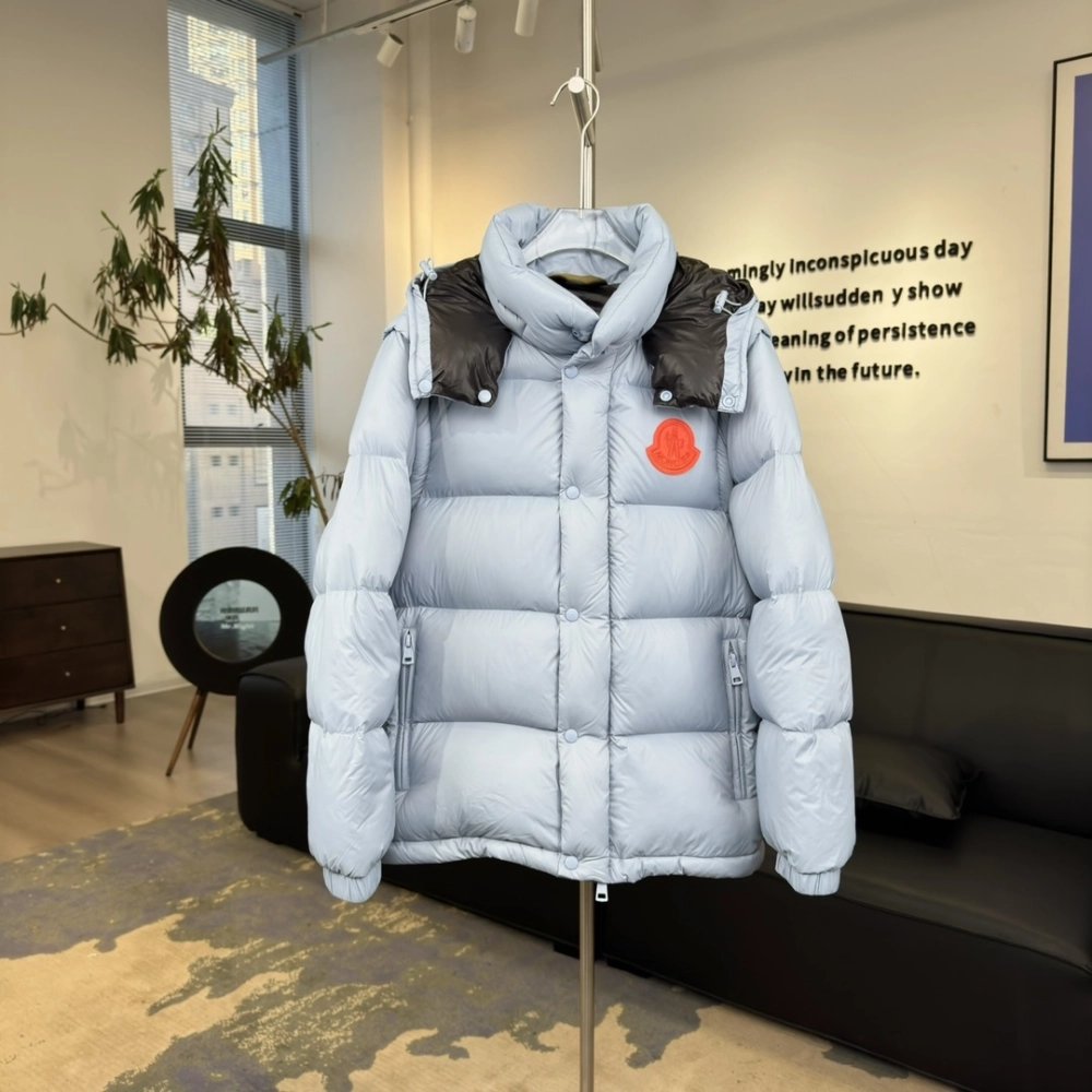 2025 new Moncler Cyclone Down Jacket Sky Blue