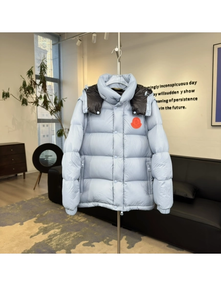 2025 new Moncler Cyclone Down Jacket Sky Blue